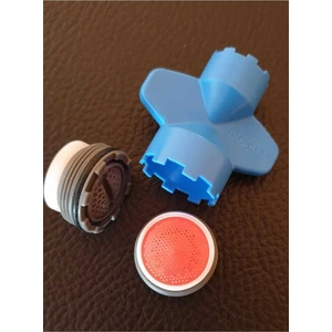 Lavabo Bataryası 21.5mm (22MM) Gizli Perlatör ve Anahtarı