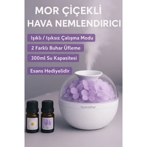 Esy Teknoloji Çiçekli Hava Nemlendirici