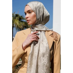 Soler Desen Shine Line Şal Vizon-Çağla