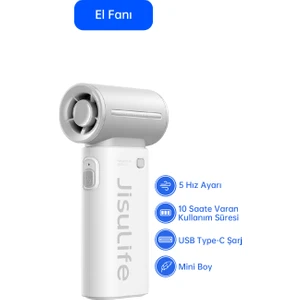 Handheld Fan Life9 El Fanı 3600mah