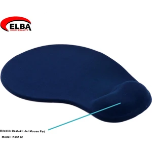 K06152 Bileklikli Jel Mouse Pad Mavi