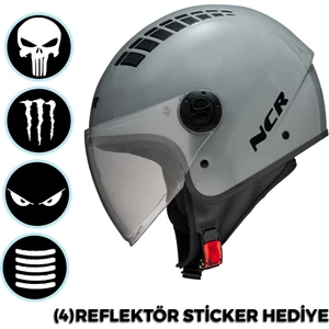 Air Çenesiz Kask (Ece Belgeli)