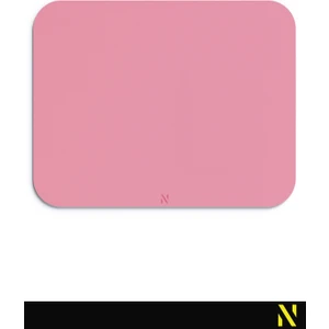 Pembe Renkli Ergonomik Mouse Pad - 23 cm x 19 cm - Kaydırmaz Taban Ev ve Ofis Kullanımı Için Ideal Fare Altlığı Mousepad