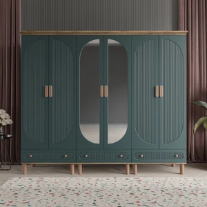 Furkan 6 Kapaklı Gardırop Dolap 240cm