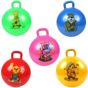 Zıplama Topu Çocuk Pilates Topu  Zıp Zıp Kanguru Top Eğlenceli Egzersiz