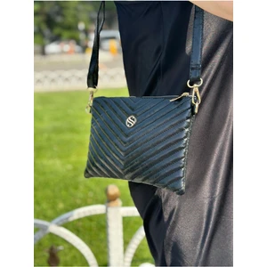 Kadın Suni Deri Ayarlanabilir Çapraz ve El Askılı Portföy, Clutch Çanta