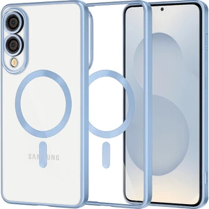 Samsung Galaxy S25 Edge Için Magsafe ile Uyumlu Kılıf Kamera Lensli Korumalı Şeffaf Silikon Kapak