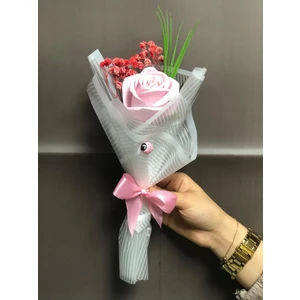 Gizem Çiçekçilik Tekli Pembe Gül,çiçek Buketi,çiçek,özel Gün ,hediye