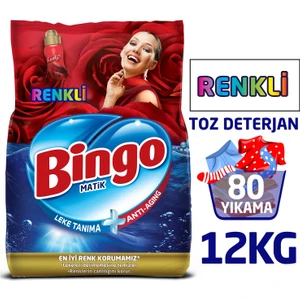 Matik Toz Çamaşır Deterjanı 6 kg Renkli 2'li