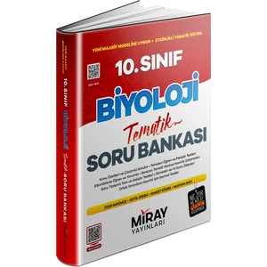 Miray 10. Sınıf Biyoloji Konu Özetli Tematik Soru Bankası Yeni