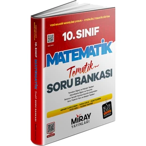 Miray 10. Sınıf Matematik Tematik Soru Bankası Yeni