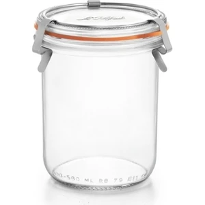 Le Parfait 3 Klipsli Cam Kavanoz 580 ml