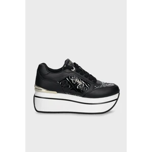 Camrio9 4g Logolu Platform Sneaker Ayakkabı FLTCM9FAL12BLACK Bayan Ayakkabı Fltcm9 FAL12 Black