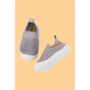 Laaleys Bebek Çocuk Bağcıksız Esnek Rahat Ortopedik Taban Ilk Adım Spor Ayakkabısı