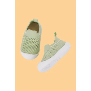 Laaleys Bebek Çocuk Bağcıksız Esnek Rahat Ortopedik Taban Ilk Adım Spor Ayakkabısı