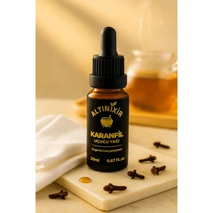 %100 Saf Ve Doğal Karanfil Yağı 20Ml
