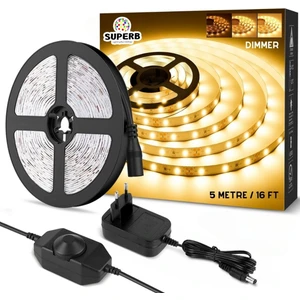5 Metre Dimmer Anahtarlı Gün Işığı Şerit LED Seti SB-6513