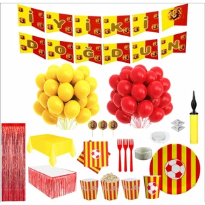 Taraftar (Gs) 8 Kişilik Full Doğum Günü Seti