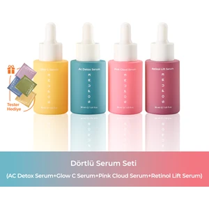 Dörtlü Serum Seti