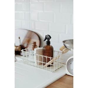 Metal Krem Tel Organizer