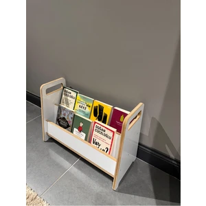Montessori Mdf Çok Kullanışlı Kitaplık