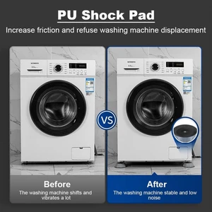 MAİN SHOP Çamaşır Buzdolabı Makinası Beyaz Eşya Titreşim Önleyici Yükseltici Altlığı Ayaklığı 8 Adet M-541