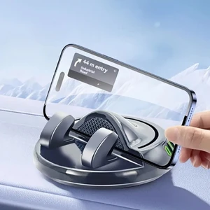 Pratik 360° Dönebilen Yapışkanlı Numaratörlü Araç Telefon Tutucu M-225