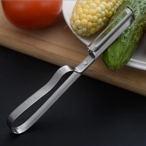 Lüks Yan Soyacak & Sebze Domates Patates Soyacağı & Paslanmaz Çelik Soyacak  M-2736