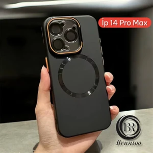 Apple Iphone 14 Pro Max Uyumlu Standlı Kapak Magsafe Sert Kılıf Lens Koruma .
