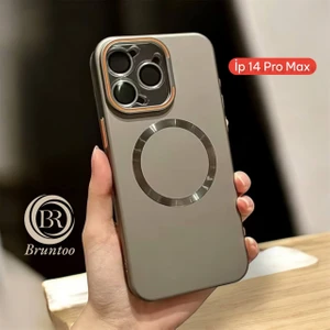 Apple Iphone 14 Pro Max Uyumlu Standlı Kapak Magsafe Sert Kılıf Lens Koruma .