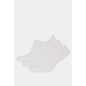 Erkek 3'lü Bambu Sneaker Çorap F5323AXNS