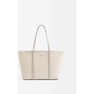 Dokulu Günlük Shopper Çanta