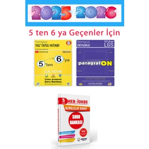 5 Ten 6 Ya Hazırlık Tekrar Paragrafon Deneme Set Yaz Tatil Seti
