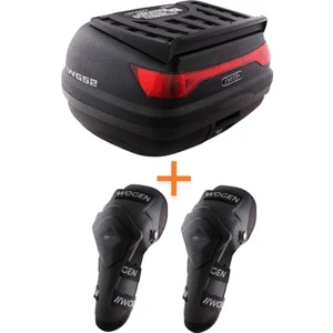 WG52 Arka Çanta 52 L Basic (Siyah) + Wogen Karbon Dizlik Hediye