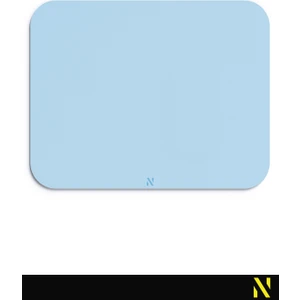 Mavi Renkli Ergonomik Mouse Pad - 23 cm x 19 cm - Kaydırmaz Taban Ev ve Ofis Kullanımı Için Ideal Fare Altlığı Mousepad