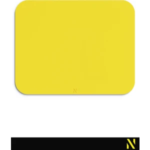 Sarı Renkli Ergonomik Mouse Pad - 23 cm x 19 cm - Kaydırmaz Taban Ev ve Ofis Kullanımı Için Ideal Fare Altlığı Mousepad