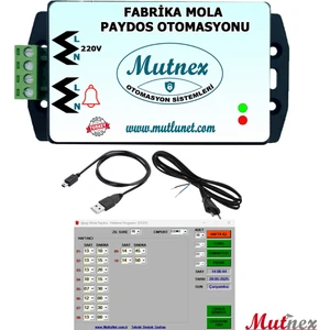 Fabrika Mola ve Paydos Zil Otomasyonu (Kampana Hariç)