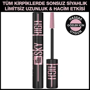 Maybelline New York Lash Sensational Sky High Cosmic Black Siyah