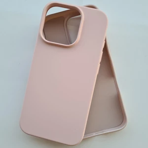 Pirok Store İphone 16 Pro  İle Uyumlu İçi Kadife Esnek  Silikon Lansman Kılıf