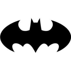 Batman Amblem Sticker Oto Motor Laptop Duvar Folyo Sticker 30X15 cm