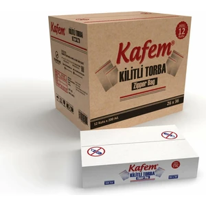 26 x 36 cm Kilitli Poşet / Naylon Torba (2. 400 Adet ) Koli