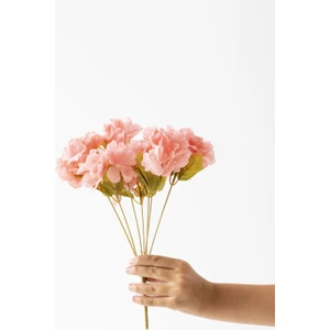 Yapay Ortanca Çiçeği 35 cm 7 Dal Pembe