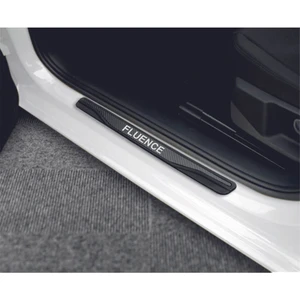 Renaut Fluence 2011 ve Üzeri Modeller New Karbon Kapı Eşiği 4 Parça Yazılı