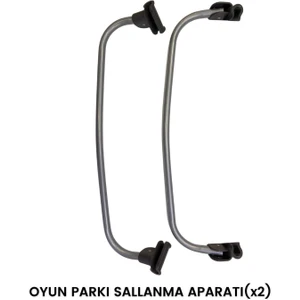 Gulz Sallanma Aparatı 2 Adet - 70 cm Eni Olan Oyun Parkları Için