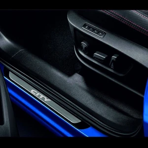 Honda City 2021 ve Üzeri Modeller Old Krom Kapı Eşiği 4 Parça Yazılı