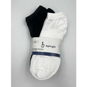 6 Çift Pamuk Kısa Basic Patik Çorap Koku Yapmaz Terletmez