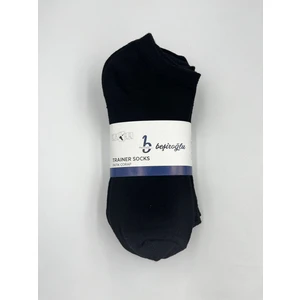 6 Çift Pamuk Kısa Basic Patik Çorap Koku Yapmaz Terletmez