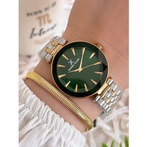 Daniel Klein Çelik Kordon 3 Atm Suya Dayanıklı Özel Tasarım Kadın Kol Saat+Bileklik VS.BLKT.0486