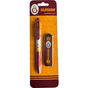 Galatasaray Lisanslı Mekanik Kurşun Kalem ve 0.7mm 2b Uç Seti