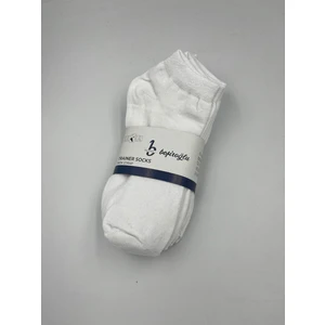 6 Çift Pamuk Kısa Basic Patik Çorap Koku Yapmaz Terletmez